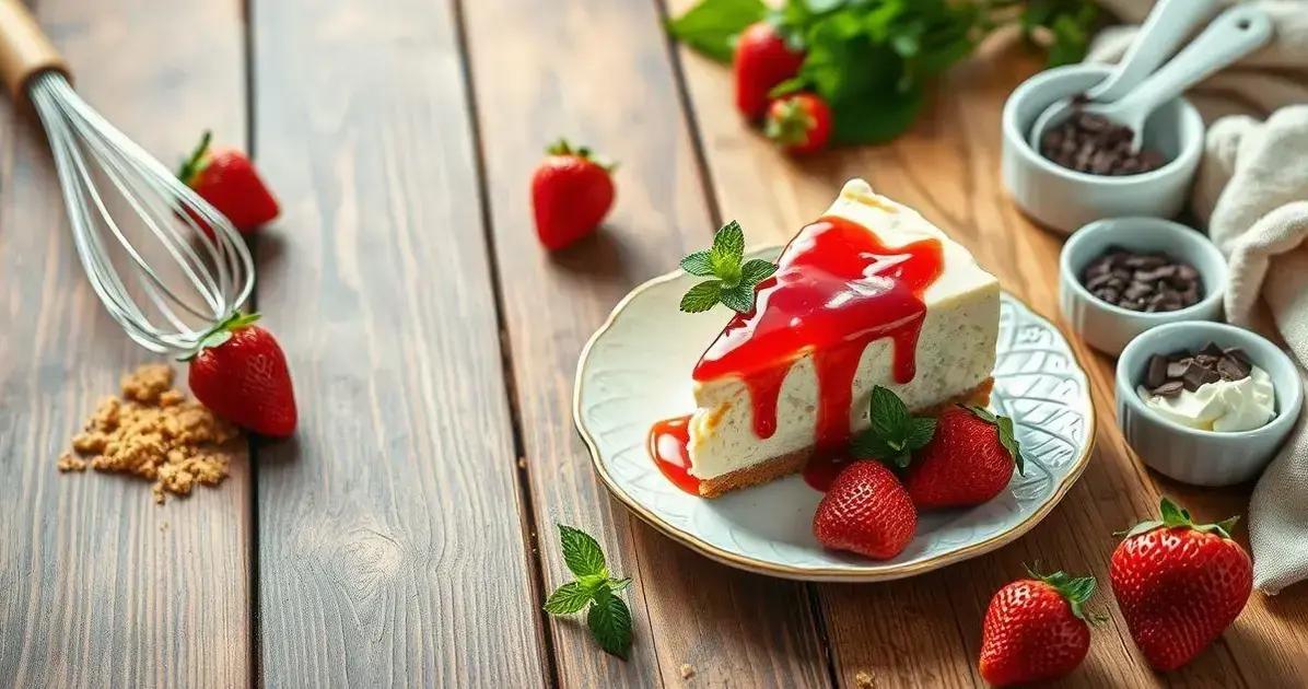 Dicas para Personalizar Seu Cheesecake