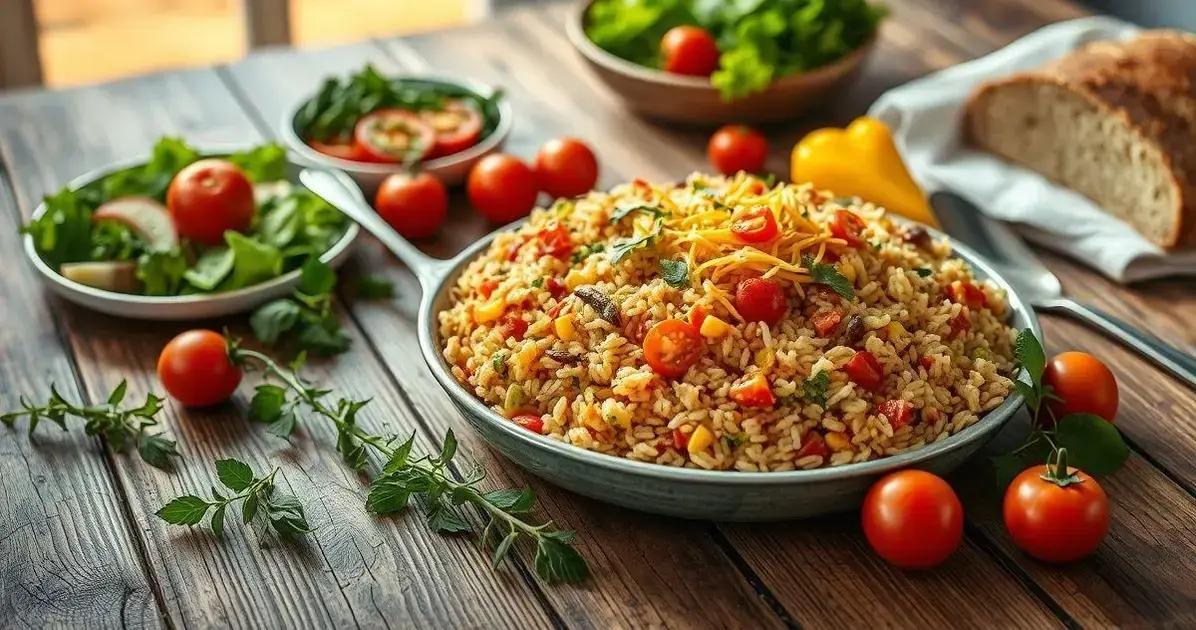 Dicas para personalizar sua receita do arroz de forno