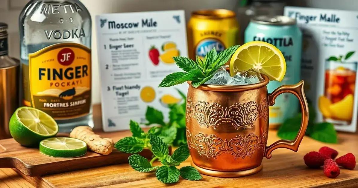 Dicas para servir o Moscow Mule