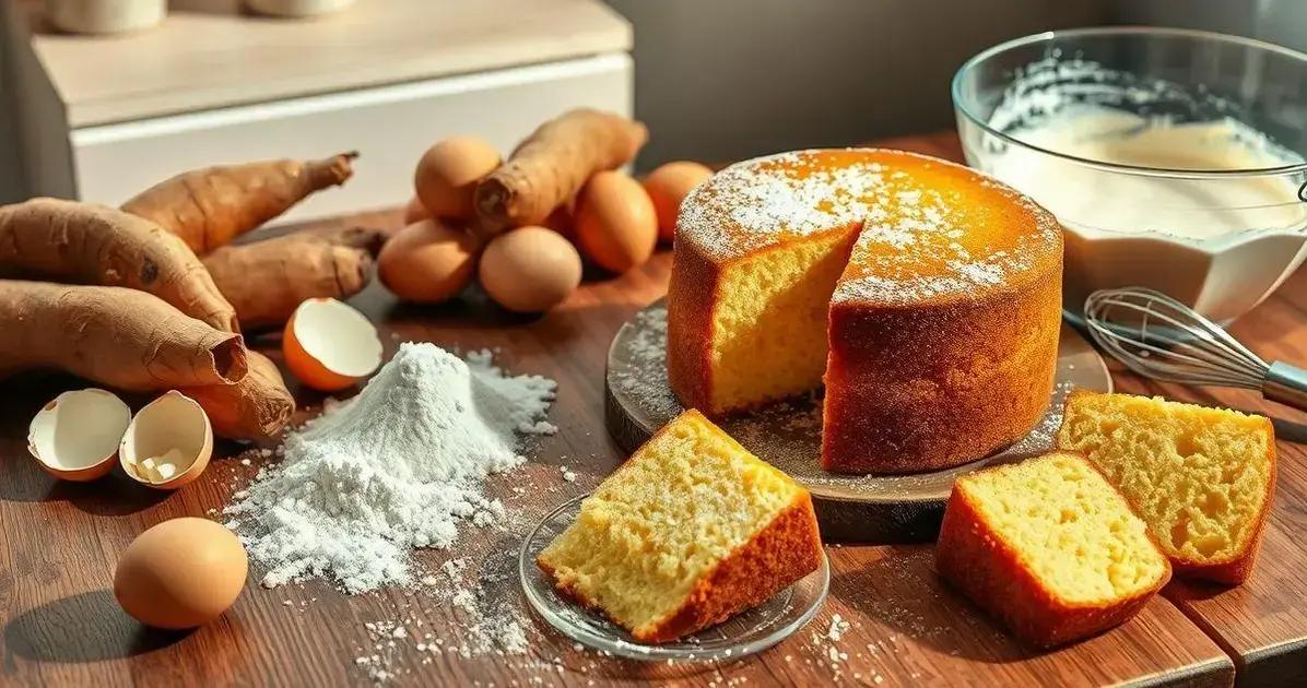 Dicas para um bolo de mandioca perfeito