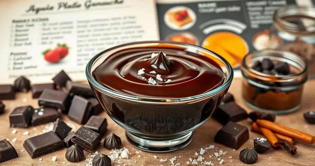 Dicas para variações de ganache