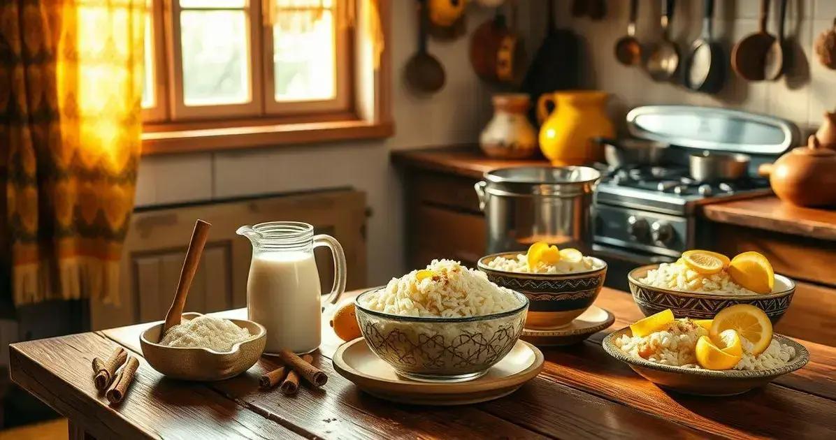 História do Arroz Doce no Brasil