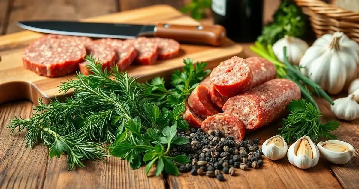 Ingredientes essenciais para a receita