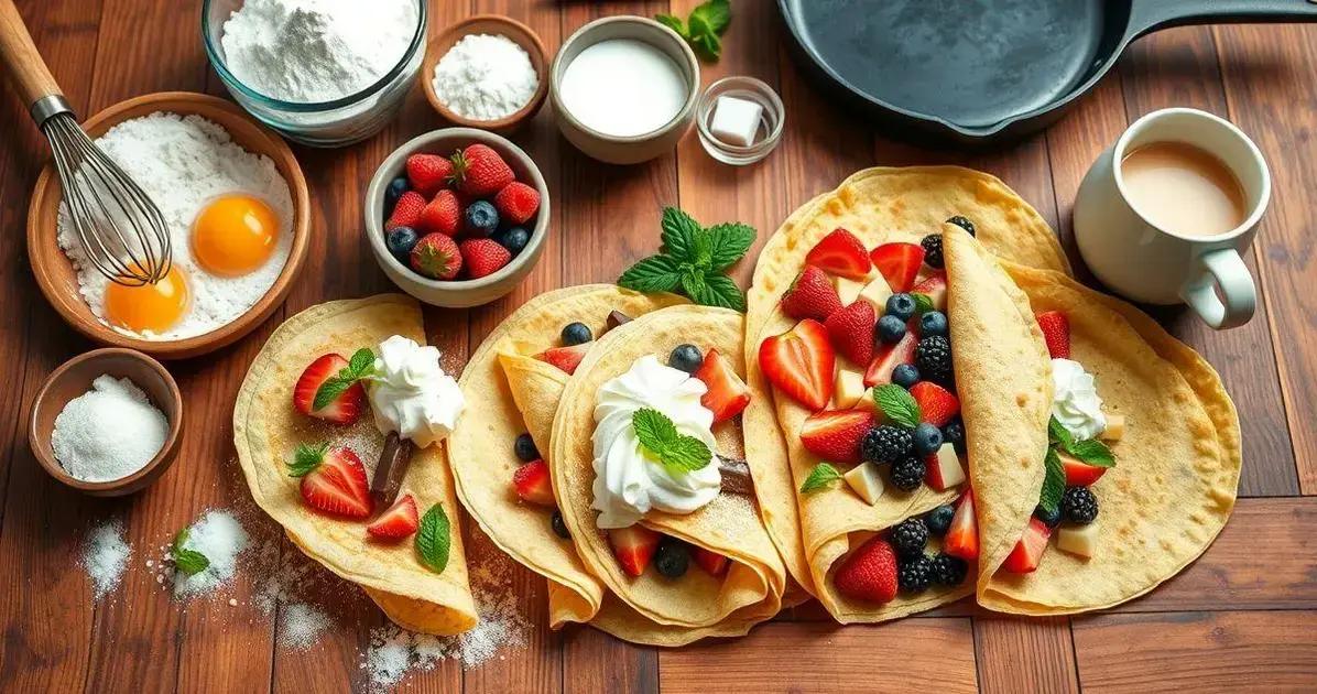 Passo a Passo para Preparar Crepes Deliciosos