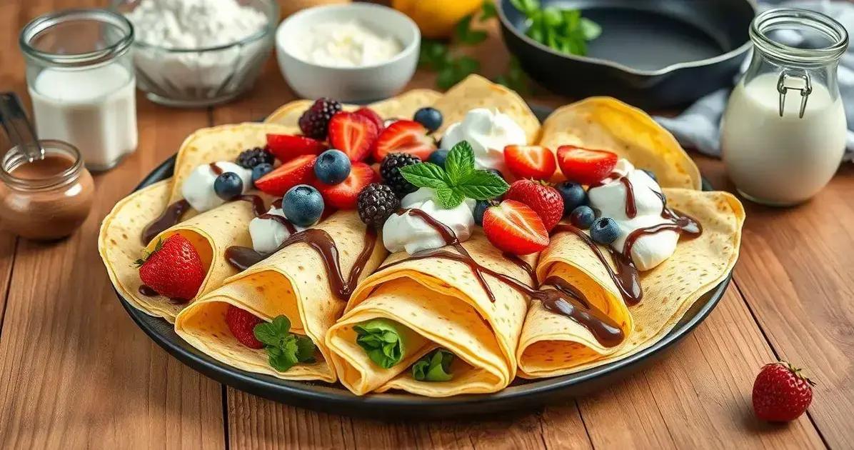 Recheios Criativos para Seus Crepes