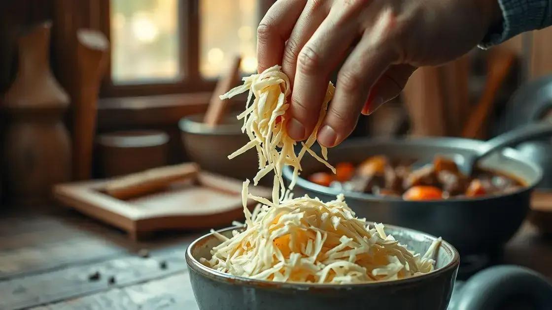 A mágica da batata ralada no caldo da panela