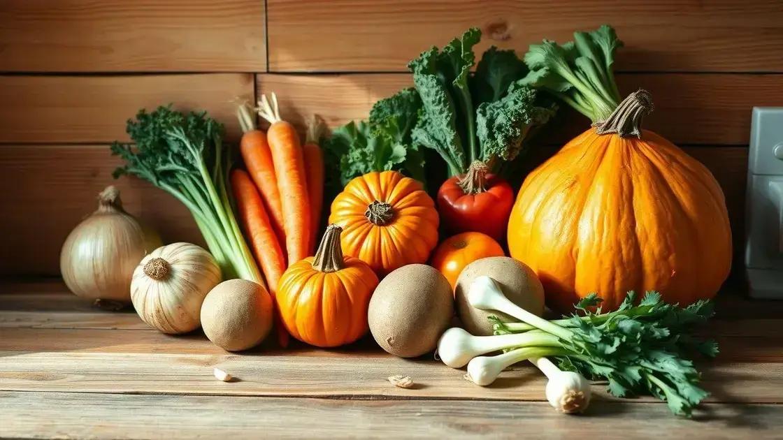 As 7 verduras essenciais que não podem faltar na sua sopa