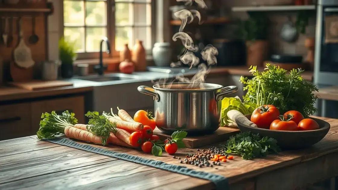 benefícios práticos de incluir so sopa; na alimentação