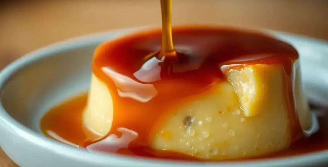 calda para pudim; segredos simples para um caramelo perfeito que impressiona