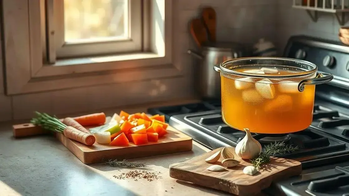 caldo base: técnicas simples para sabor sem exageros caldo base: técnicas simples para sabor sem exageros