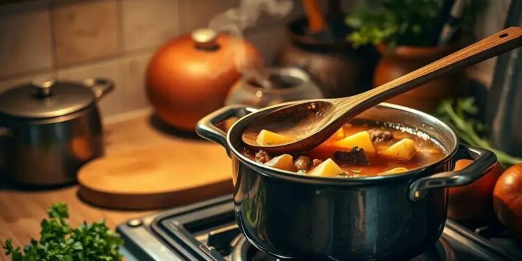 caldo de batata com carne; descubra como ficar saboroso sem complicação