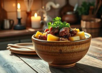 Caldo de batatinha com carne: receita caseira que aquece o coração
