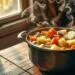 caldo de frango com legumes; descubra como preparar um caldo saboroso hoje