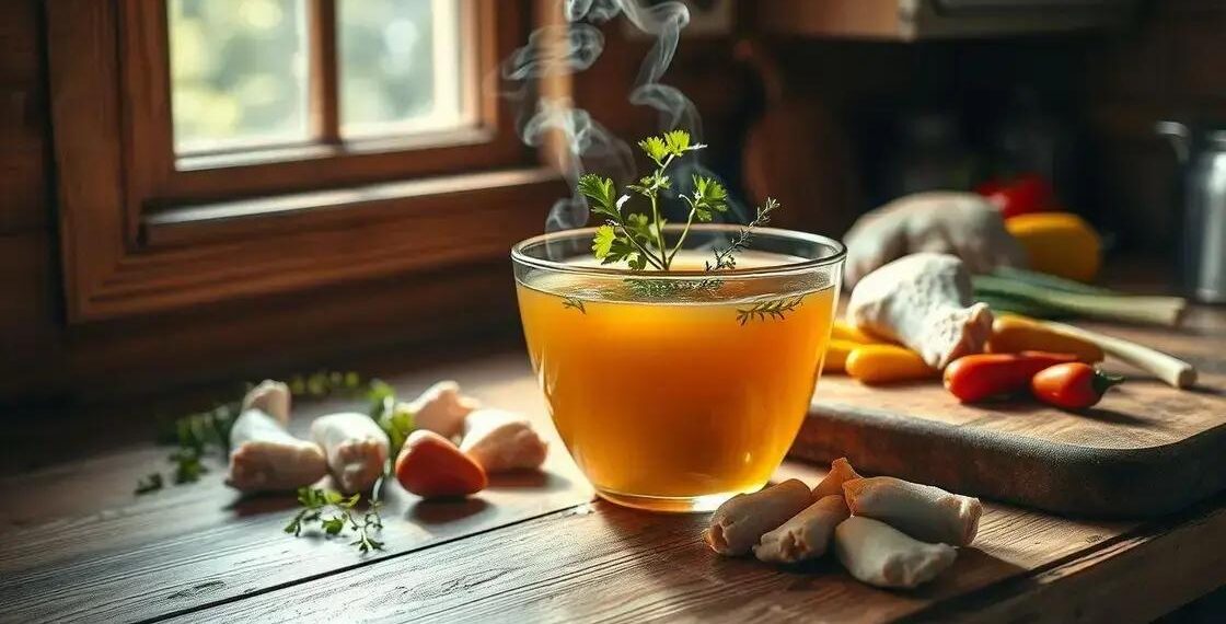 Caldo de frango simples: o segredo para pratos saborosos e nutritivos