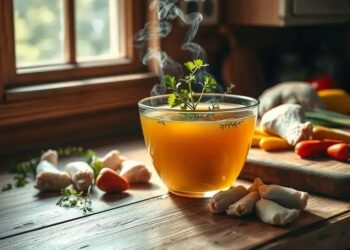 Caldo de frango simples: o segredo para pratos saborosos e nutritivos