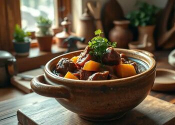Caldo de inhame com carne: receita que aquece o corpo e fortalece a imunidade