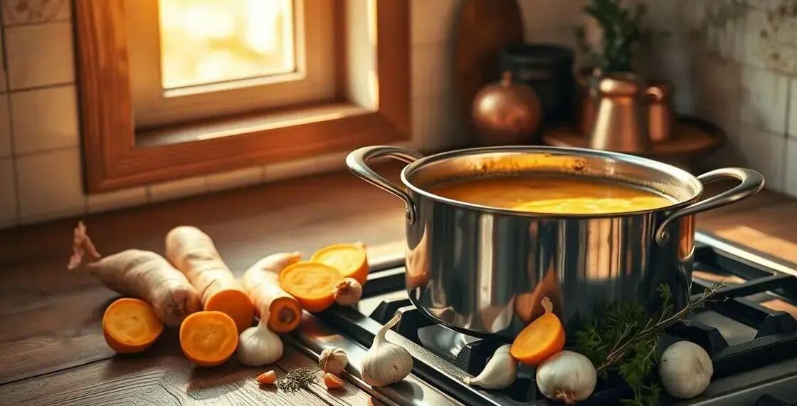 caldo de inhame; descubra como fazer uma sopa reconfortante que transforma o seu dia