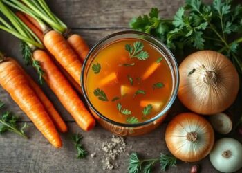 Caldo de legumes simples: o segredo para pratos mais saborosos e nutritivos