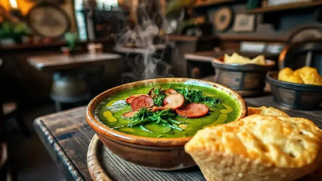 Caldo verde tradicional: o sabor português na sua casa Caldo verde tradicional: o sabor português na sua casa