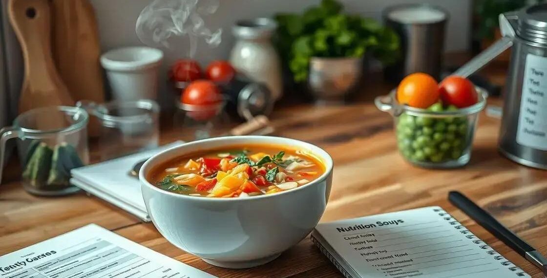 Calorias de sopa de legumes: como reduzir calorias sem perder sabor