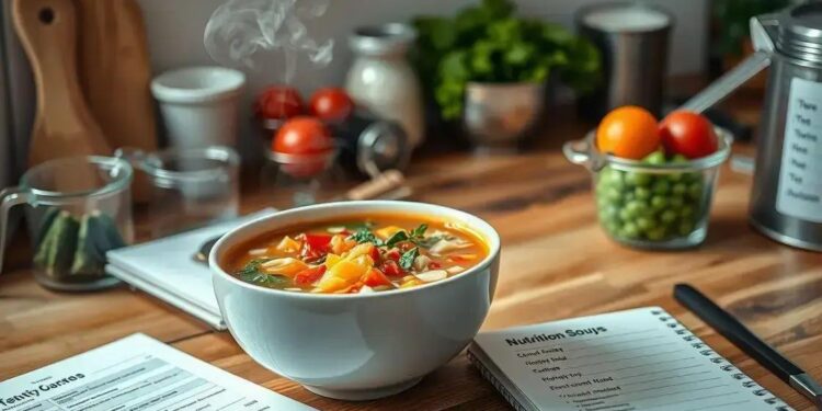 Calorias de sopa de legumes: como reduzir calorias sem perder sabor