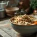 canja com frango desfiado; faça uma sopa reconfortante em 30 minutos