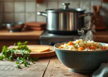 canja de arroz; descubra o segredo para uma sopa reconfortante em 30 minutos