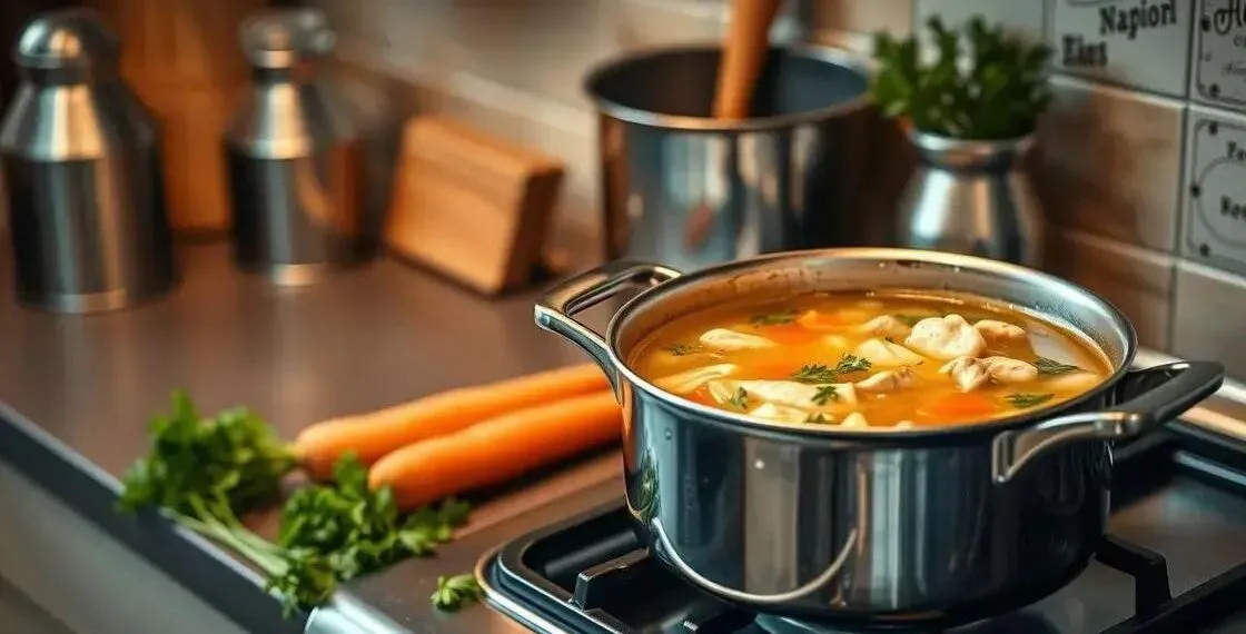 canja de frango; o segredo para um caldo rico em sabor e conforto