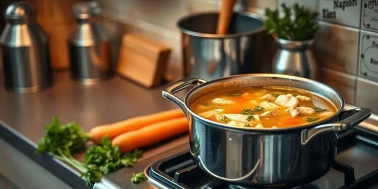 canja de frango; o segredo para um caldo rico em sabor e conforto
