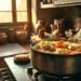 canja de galinha com arroz na panela de pressão: caldo perfeito em minutos