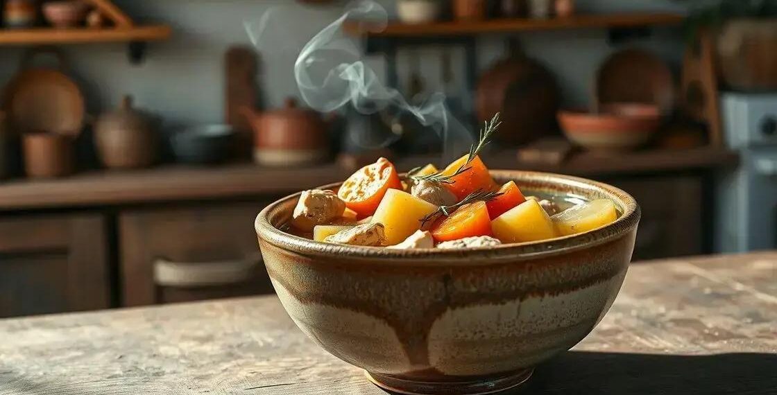 Canja de galinha com batata: o segredo da receita que cura e conforta
