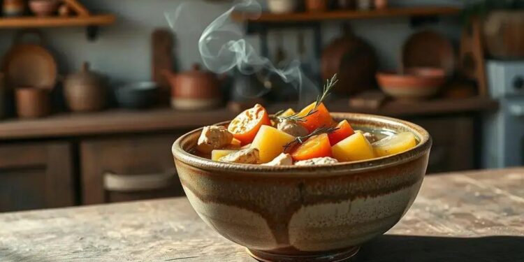 Canja de galinha com batata: o segredo da receita que cura e conforta