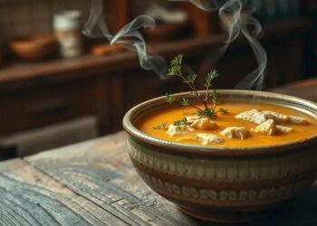canja de galinha cremosa; descubra o segredo de um caldo suave que reconforta