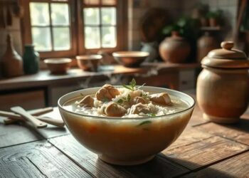 canja de galinha simples: rápido de fazer, sabor reconfortante em poucos minutos