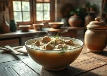 canja de galinha simples: rápido de fazer, sabor reconfortante em poucos minutos