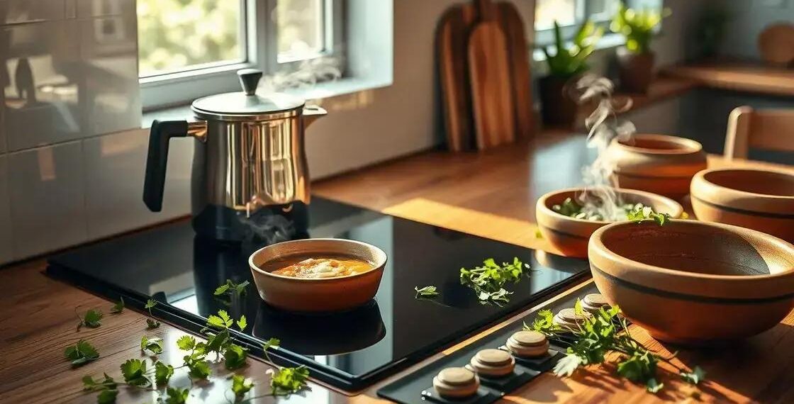 canja na panela de pressão; aprenda a deixar o caldo mais saboroso em 30 minutos