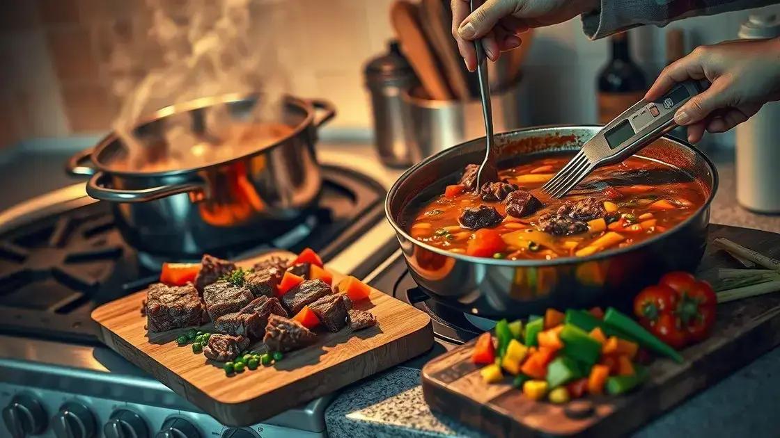 Como acertar o tempo de cozimento e o ponto da carne