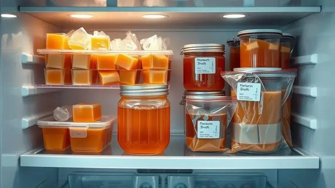 Como armazenar e conservar o caldo de frango Como armazenar e conservar o caldo de frango