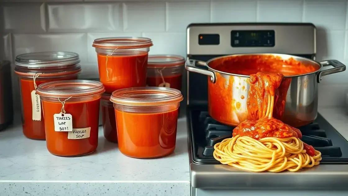 Como armazenar e reaproveitar sua sopa