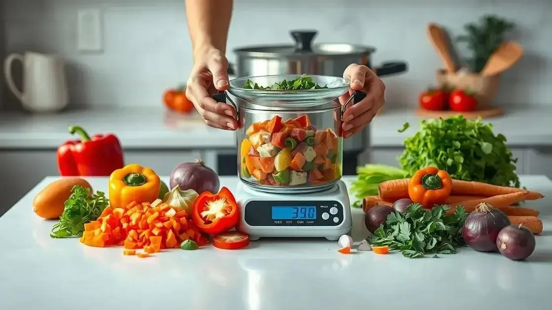 Como calcular porções sem perder o sabor