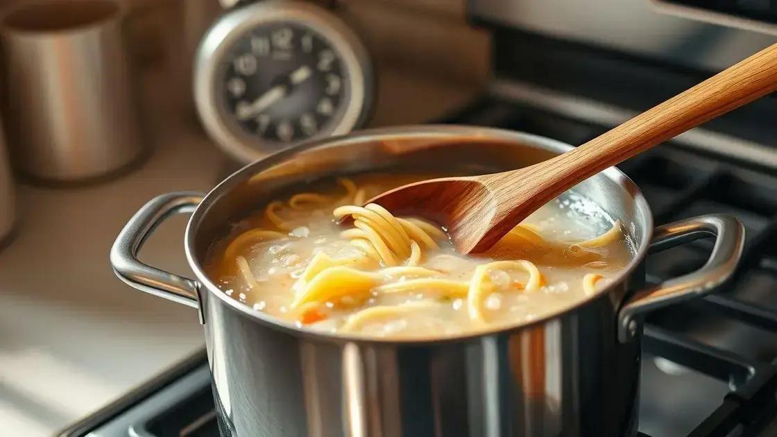 Como cozinhar o macarrão no ponto certo