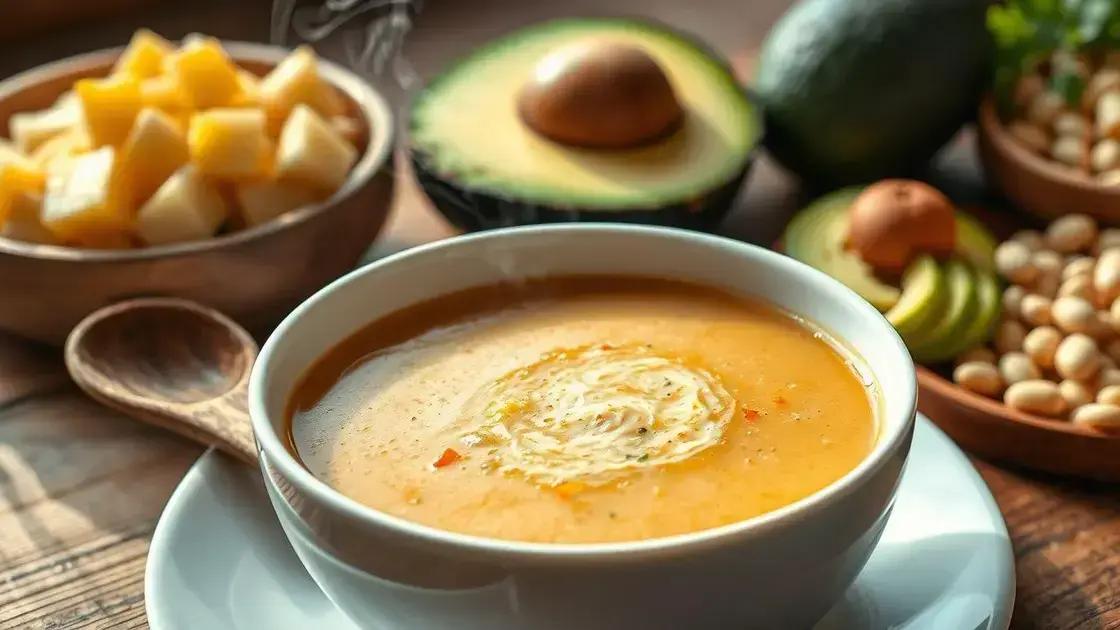 Como deixar a sopa cremosa sem usar creme de leite