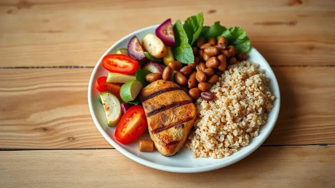 como equilibrar legumes e proteínas no prato
