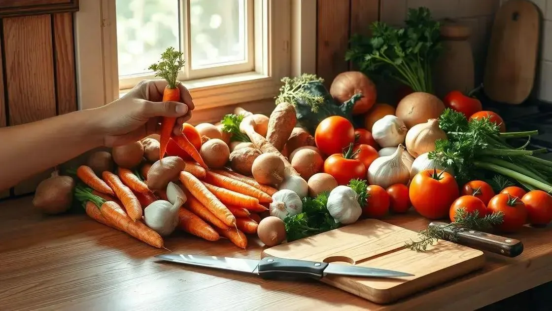 como escolher legumes frescos para o caldo como escolher legumes frescos para o caldo