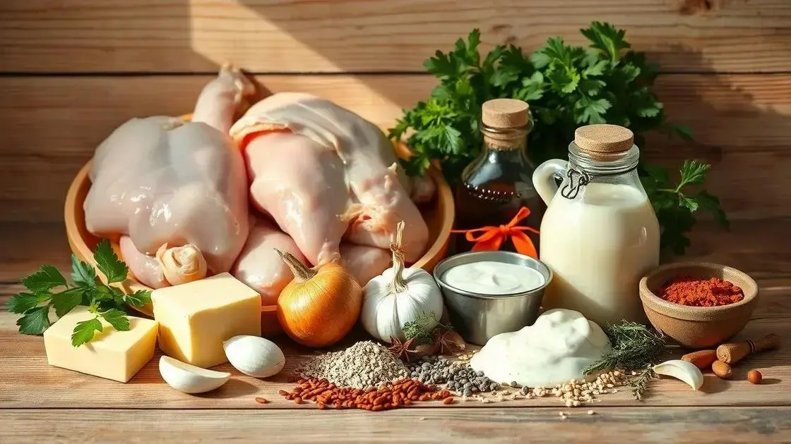 Como escolher os ingredientes para o creme de galinha