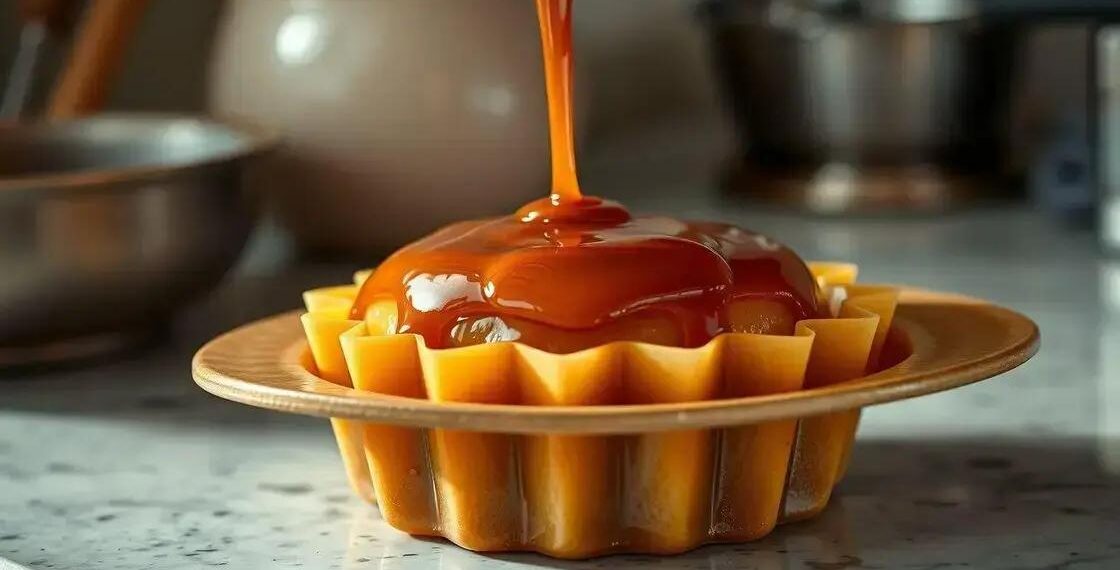 como fazer calda de pudim; aprenda o segredo para uma calda brilhante