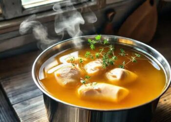 Como fazer caldo de galinha caseiro: o segredo dos chefs para sabor intenso
