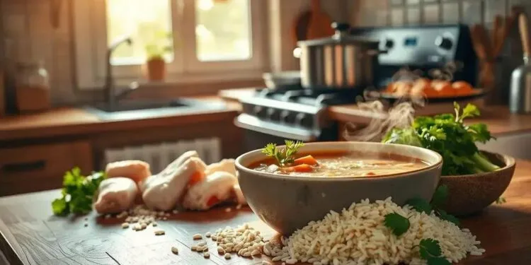 como fazer canja; aprenda o segredo para uma sopa reconfortante em casa