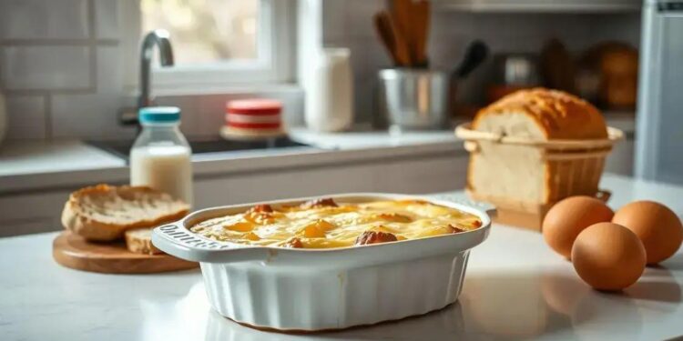 como fazer pudim de pão; aprenda a deixar a sobremesa cremosa com poucos passos