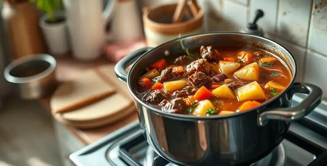 como fazer sopa de carne; aprenda a receita prática para um caldo saboroso hoje
